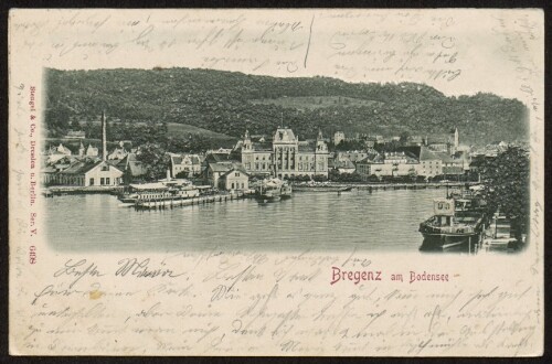 Bregenz am Bodensee : [Postkarte ...]