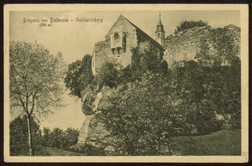 Bregenz am Bodensee (396 m) - Gebhardsberg