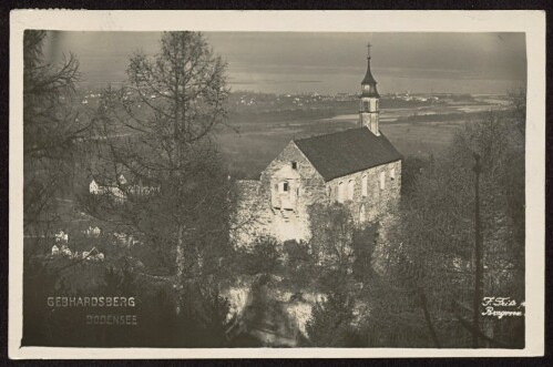 [Bregenz] Gebhardsberg Bodensee