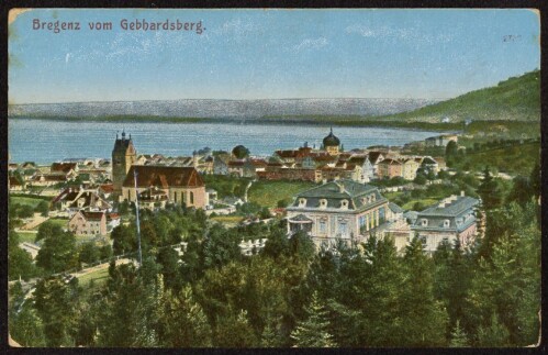 Bregenz vom Gebhardsberg