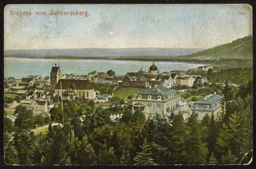 Bregenz vom Gebhardsberg : [Postkarte ...]