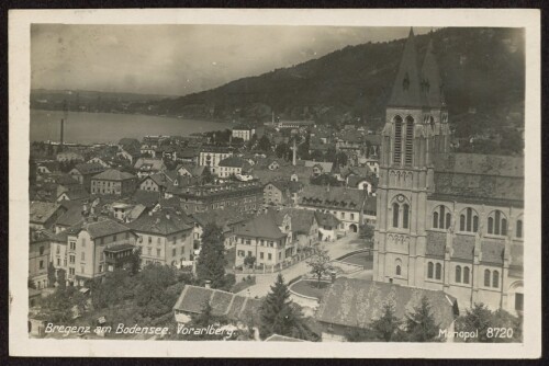 Bregenz am Bodensee. Vorarlberg