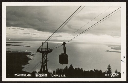 [Bregenz] Pfänderbahn. Bodensee : Lindau i. B.