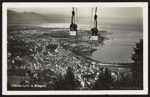 Pfänderbahn b. Bregenz