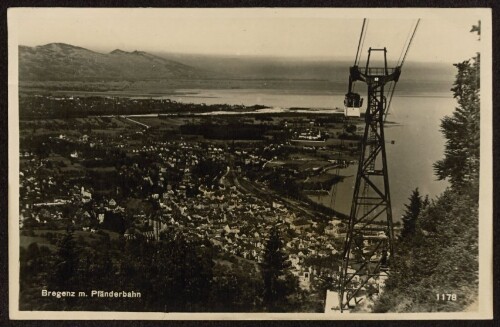 Bregenz m. Pfänderbahn