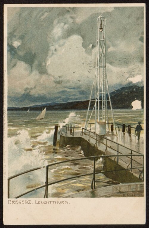 Bregenz, Leuchtthurm : [Post-Karte ...]