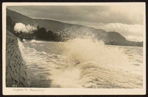 Bregenz a/B. : Brandung
