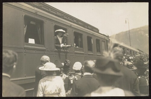 [Kaiser Karl I. und Kaiserin Zita am 5. Juni 1917 zu Besuch in Bregenz]