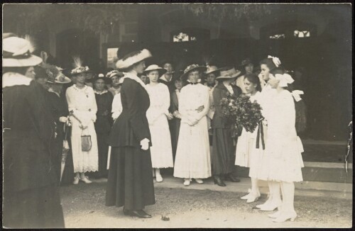 [Kaiser Karl I. und Kaiserin Zita am 5. Juni 1917 zu Besuch in Bregenz]