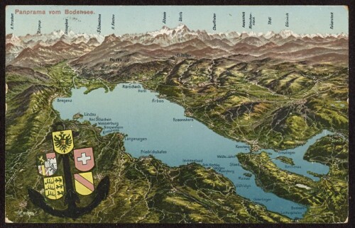 Panorama vom Bodensee