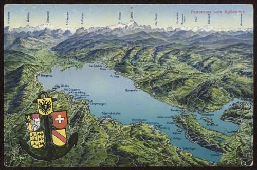 Panorama vom Bodensee