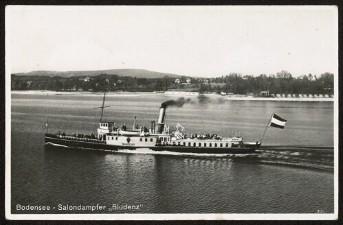 Bodensee - Salondampfer  Bludenz 