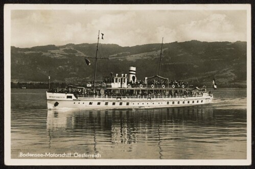 Bodensee-Motorschiff Oesterreich