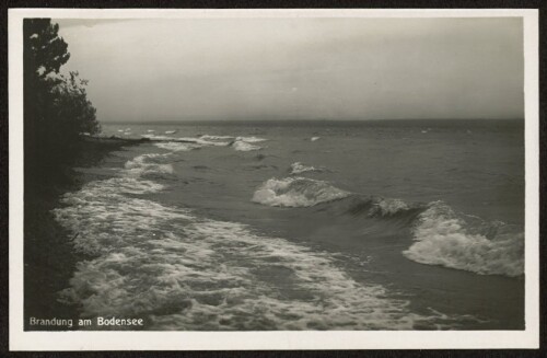 Brandung am Bodensee