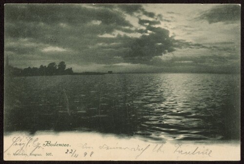 Bodensee : [Post-Karte An ... in ...]