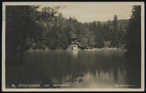 Staufensee bei Dornbirn