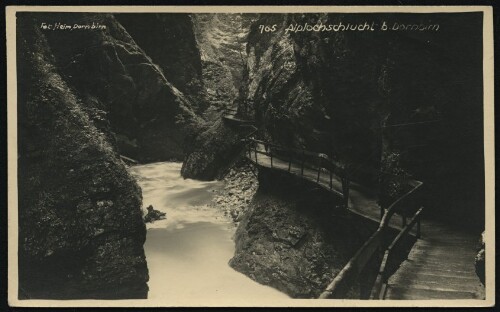 Alplochschlucht b. Dornbirn