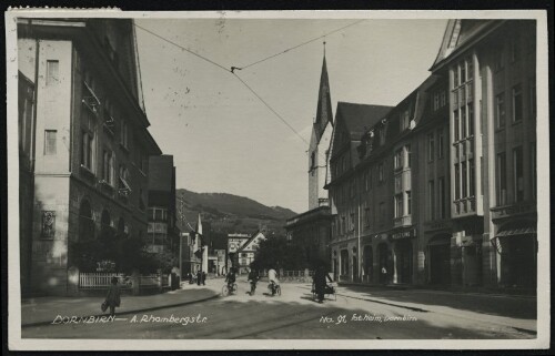 Dornbirn - A. Rhombergstr.