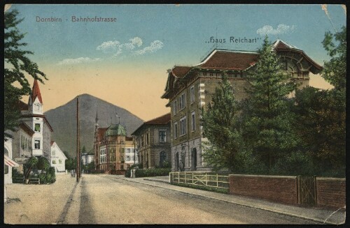 Dornbirn - Bahnhofstrasse :  Haus Reichart 