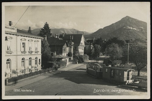 Dornbirn, beim Bahnhof