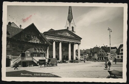 Dornbirn, Adolf-Hitlerplatz : [Dornbirn, Adolf Hitler-Platz ...]