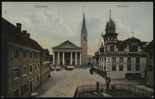 Dornbirn : Marktplatz : [Postkarte ...]
