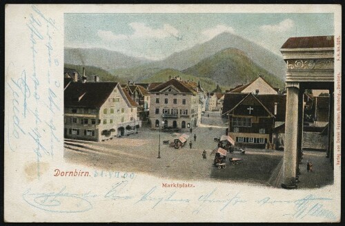 Dornbirn : Marktplatz : [Postkarte ...]