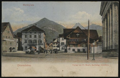 Dornbirn : Marktplatz : [Correspondenz-Karte ...]