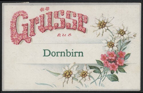 Grüsse aus Dornbirn