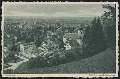 Dornbirn : Blick vom Zanzenberg