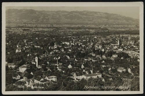 Dornbirn (Oberdorf u. Markt)