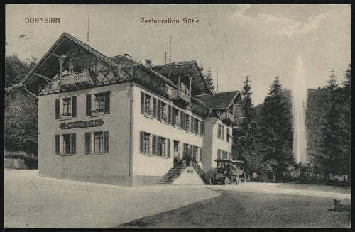 Dornbirn : Restauration Gütle