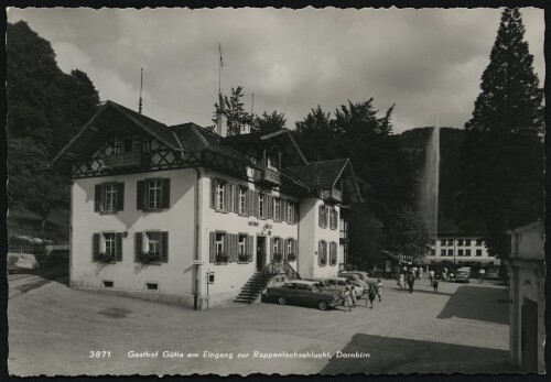 Gasthof Gütle am Eingang zur Rappenlochschlucht, Dornbirn