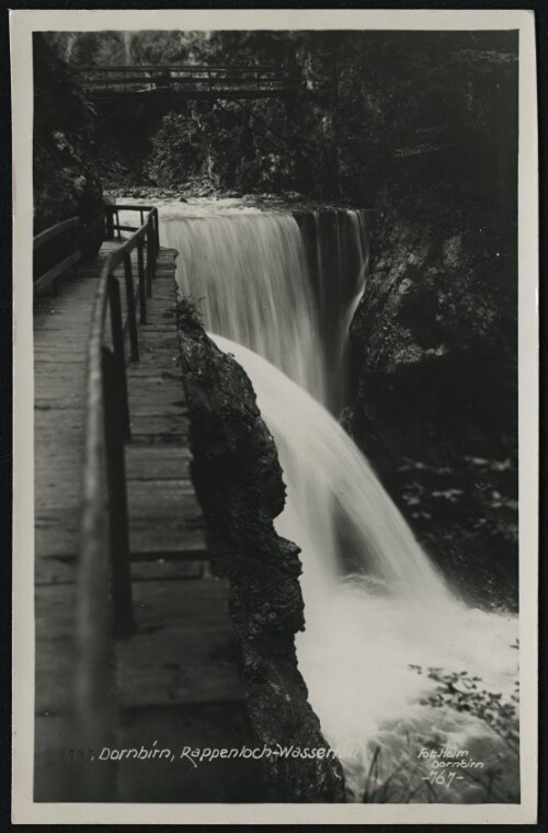 Dornbirn, Rappenloch-Wasserfall