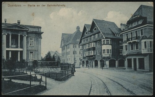 Dornbirn - Partie an der Bahnhofstraße