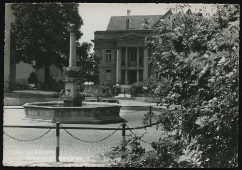 Dornbirn : Brunnen am Marktplatz