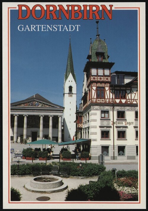 Dornbirn : Gartenstadt : [Sommer - Freizeit - Erlebnis in der Gartenstadt Dornbirn, Vorarlberg - Austria ...]
