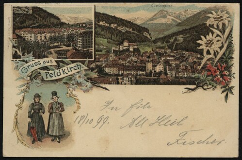 Gruss aus Feldkirch : Stella matutina ... : [Correspondenz-Karte An ... in ...]