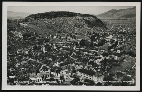 Feldkirch mit Ardetzenberg