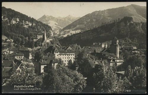 Feldkirch : mit Gurtisspitze