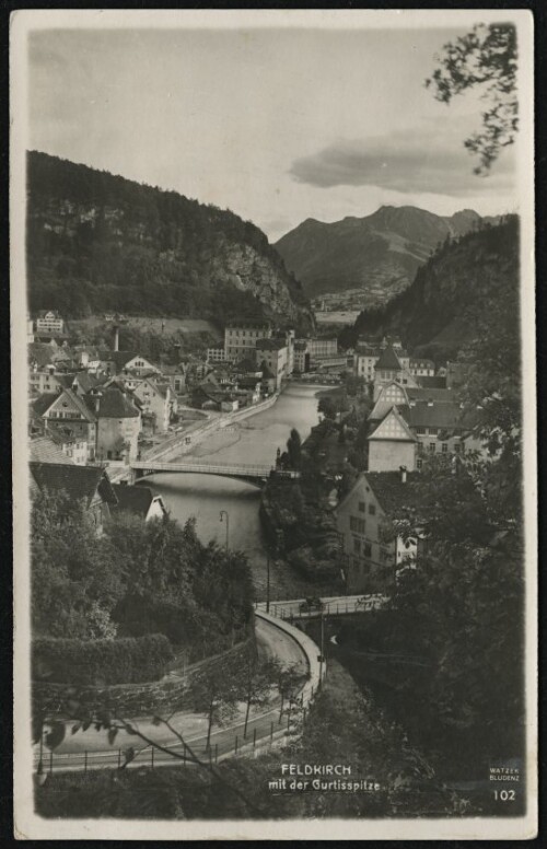 Feldkirch : mit der Gurtisspitze