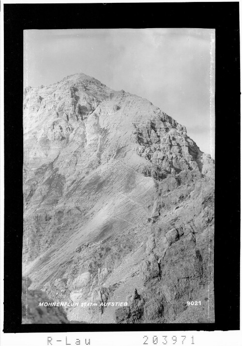 Mohnenfluh 2547 m / Aufstieg