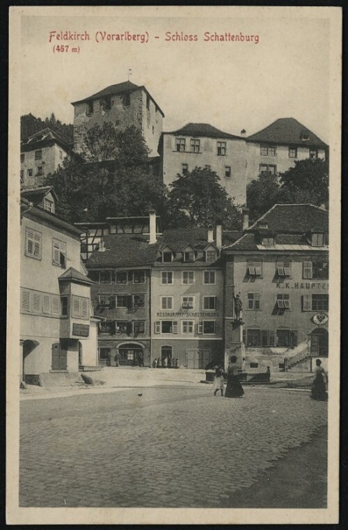 Feldkirch (457 m) (Vorarlberg) - Schloss Schattenburg