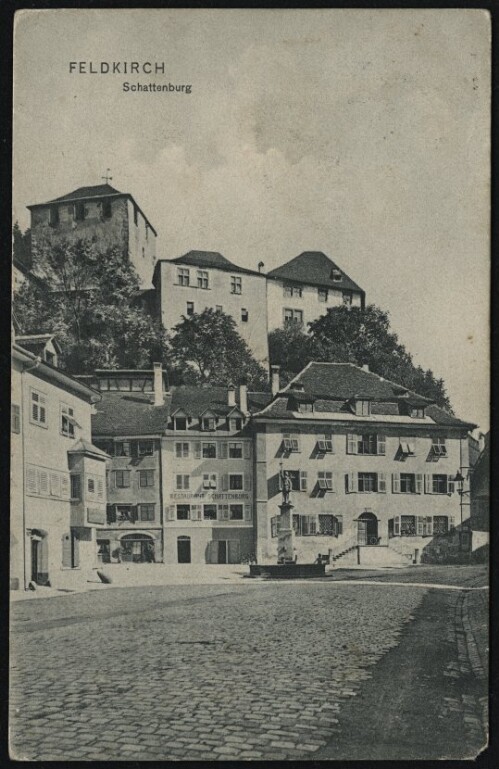 Feldkirch : Schattenburg : [Correspondenz-Karte ...]