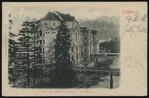 Feldkirch :  Stella Matutina , Neubau : [Postkarte ...]