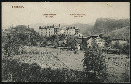 Feldkirch Exerzitienhaus Feldkirch Hoher Freschen 2001 Mtr.