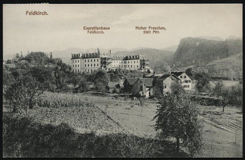 Feldkirch, Exerzitienhaus Feldkirch, Hoher Freschen, 2001 Mtr.