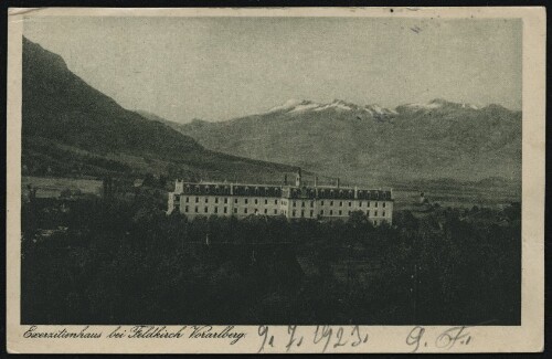 Exerzitienhaus bei Feldkirch Vorarlberg