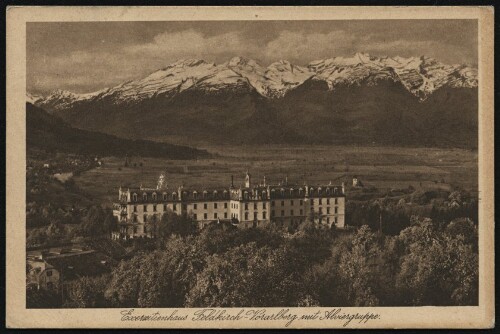 Exerzitienhaus Feldkirch - Vorarlberg mit Alviergruppe