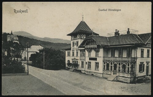 Rankweil : Gasthof Hörnlingen : [Correspondenz-Karte ...]